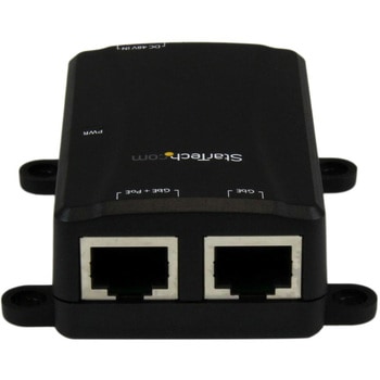 ギガビット対応PoE ミッドスパン インジェクタ IEEE 802.3at/af準拠 PoE給電アダプタ StarTech.com