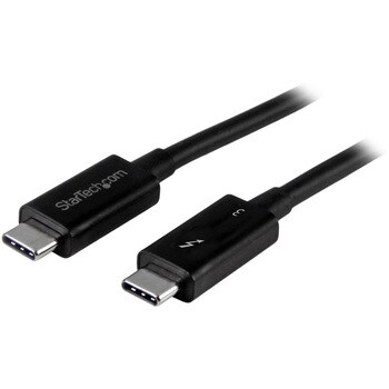 1m Thunderbolt 3 USB-C ケーブル (40Gbps) サンダーボルト/USB 