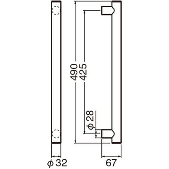 アイウッド丸形取手 No.223 シロクマ
