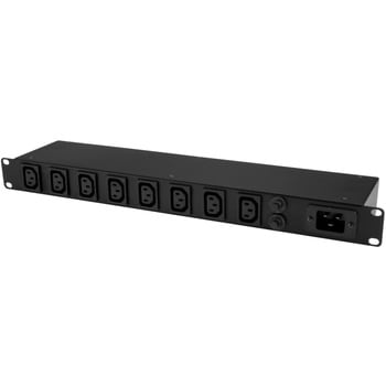 PDU08C13H サーバーラック用コンセントバー(1U/16A) C13コンセント(x8)搭載タイプ 19インチラック用電源タップ 1個  StarTech.com 【通販モノタロウ】