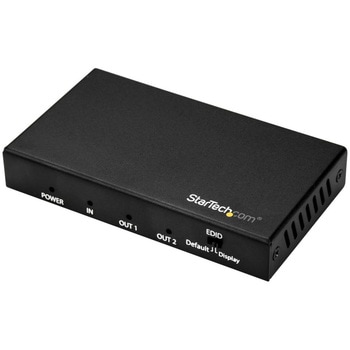 ST122HD202 2出力対応HDMI分配器 4K/60Hz StarTech.com 高さ5.5cm