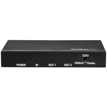 ST122HD202 2出力対応HDMI分配器 4K/60Hz StarTech.com 高さ5.5cm