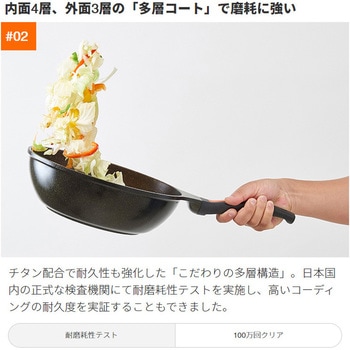IHゴールドマーブルフライパン26cm アイメディア