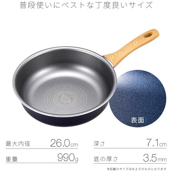 IHダイヤモンドコートフライパン アイメディア