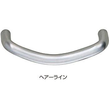 ステンレスR形丸棒ハンドル ST-35 シロクマ