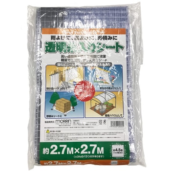 透明糸入りシート 0.15mm厚 モリリン