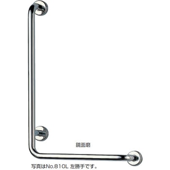L形丸棒ニギリバー No.810R シロクマ