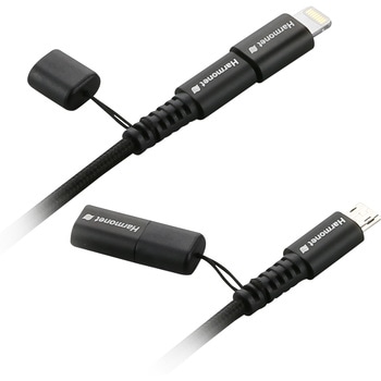 Lightning変換アダプタ 保護キャップ付き 協和ハーモネット
