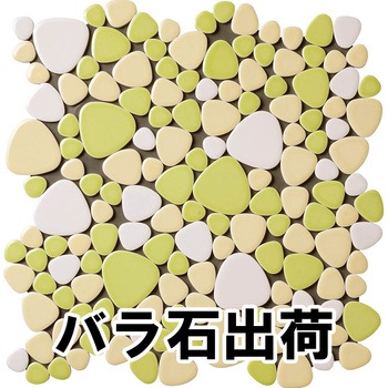 玉石モザイクタイル パステルMIXカラー バラ石 玉川窯業