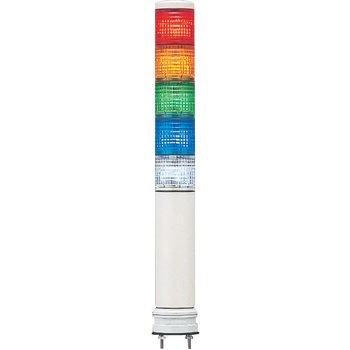 LOMG-24-5-RYGBW �ϑw��LED�\���� ��40 LOUG�V���[�Y ���t AC/DC24V �A���[(�V���i�C�_�[�G���N�g���b�N) �_�� ���t���^�C�v��t ���F:�u�U�[���� 5�i �S��320mm  LOMG-24-5-RYGBW 46270203