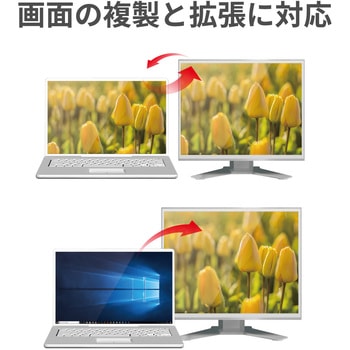 HDMI変換ケーブル DisplayPort-HDMI 4K 2K解像度対応 デジタル音声出力 ブラック エレコム