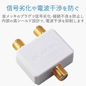 混合・分波器 【2K・4K・8K対応】 DXアンテナ