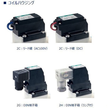 食品製造工程向け商品FPシリーズ 圧縮空気用パイロット式2ポート電磁弁 EXA-FP2シリーズ CKD