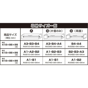 PB-D418 ポスターボックス 1ケース(50枚) 銀鳥産業 【通販サイトMonotaRO】