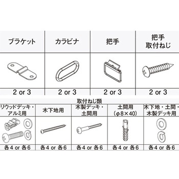 アウターシェード ボトムバー用固定金具 YKK AP