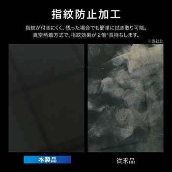 AQUOS wish5 ガラスフィルム 「GLASS PREMIUM FILM」スタンダードサイズ ブルーライトカット LEPLUS NEXT
