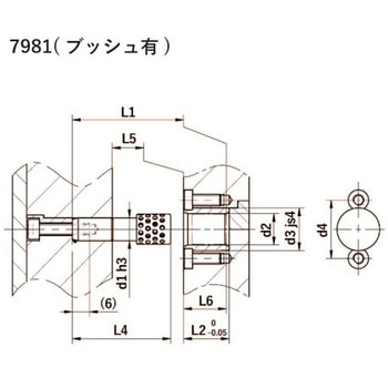 射出成形金型用入れ子専用高精度位置決め治具MiniCentering(ブッシュ有) アガトン