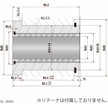 ストリッパプレート用抜け止めブッシュ アガトン