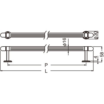ボルドータオル掛 BT-3 シロクマ