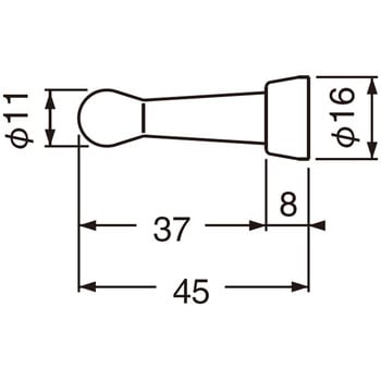 ロブフックA形 CB-35 シロクマ