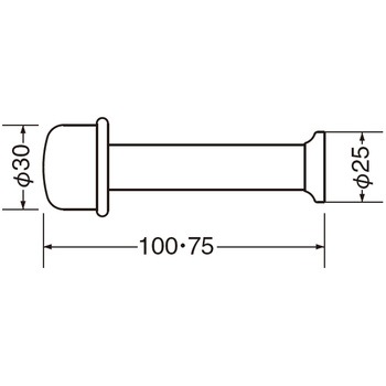 フック付戸当り RB-12 シロクマ