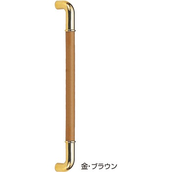 真鍮丸棒取手 No.165 シロクマ