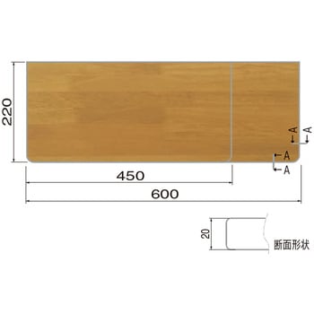 集成材棚板C形 TG-102 シロクマ