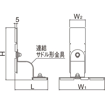 耐震金具 EP-601S シロクマ
