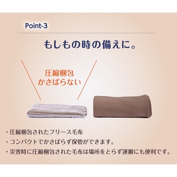 日本防炎協会認定 備蓄用難燃毛布 ガマカ工業