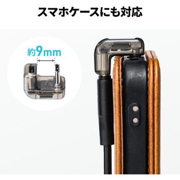 アダプタ USB TypeC デジタル表示付き サンワダイレクト
