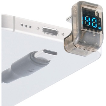 アダプタ USB TypeC デジタル表示付き サンワダイレクト