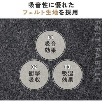 マット 打音軽減 キーボード用 サンワダイレクト