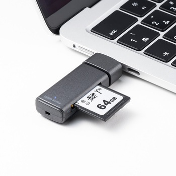 カードリーダー USB TypeC サンワダイレクト
