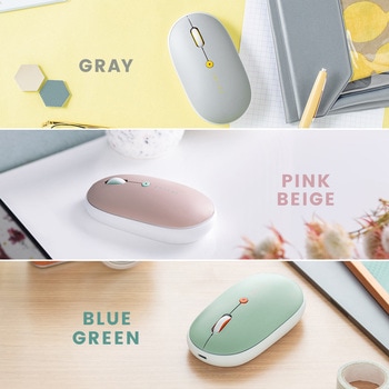 ブルーLEDマウス ワイヤレス 充電式 サンワダイレクト