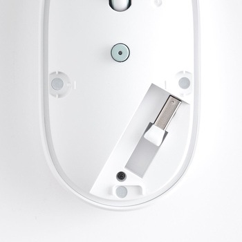 ブルーLEDマウス ワイヤレス 充電式 サンワダイレクト