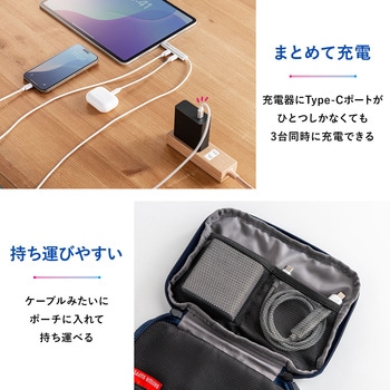 USBハブ USB 5Gbps ケーブル一体型 サンワダイレクト