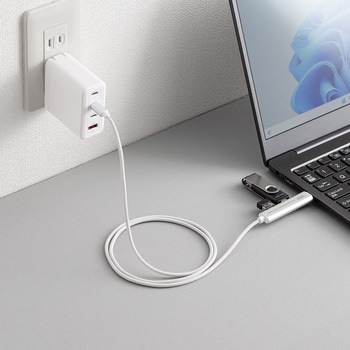 USBハブ USB 5Gbps ケーブル一体型 サンワダイレクト