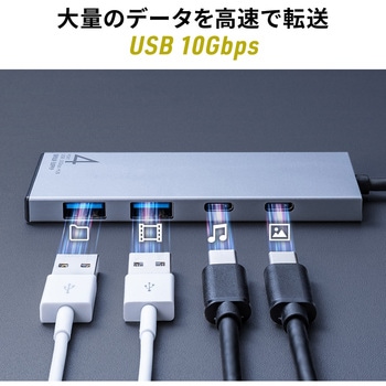 USBハブ USB TypeC サンワダイレクト