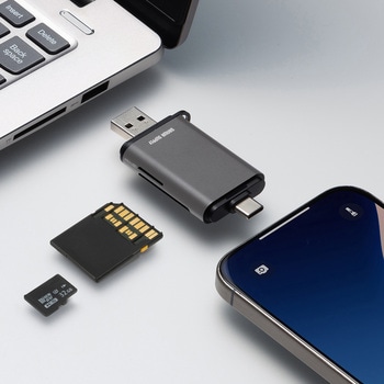 カードリーダー USB 10Gbps サンワダイレクト