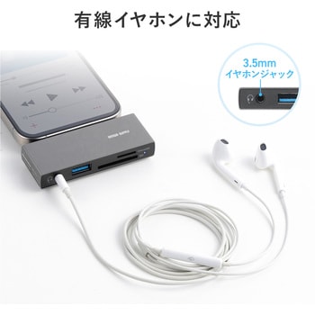 カードリーダー USB 5Gbps サンワダイレクト