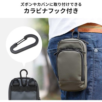 ショルダースマホポーチ キーケース付き サンワダイレクト
