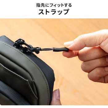 ショルダースマホポーチ キーケース付き サンワダイレクト
