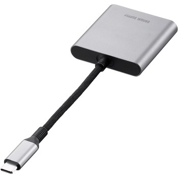 カードリーダー USB TypeC USB PD充電対応 サンワダイレクト