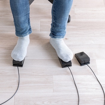 フットペダルスイッチ USB サンワダイレクト