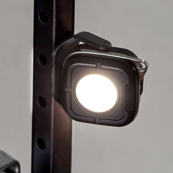 LEDライト カラビナ付き 充電式 サンワダイレクト