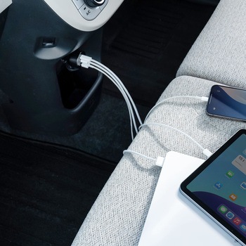 カーチャージャー USB Power Delivery対応 PD65W/33W+30W サンワダイレクト