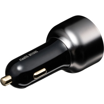 カーチャージャー USB Power Delivery対応 PD65W/33W+30W サンワダイレクト