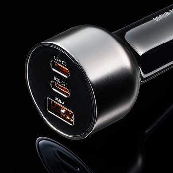 カーチャージャー USB Power Delivery対応 PD65W/33W+30W サンワダイレクト