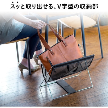手荷物入れ 折りたたみ式 サンワダイレクト