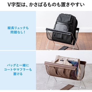 手荷物入れ 折りたたみ式 サンワダイレクト